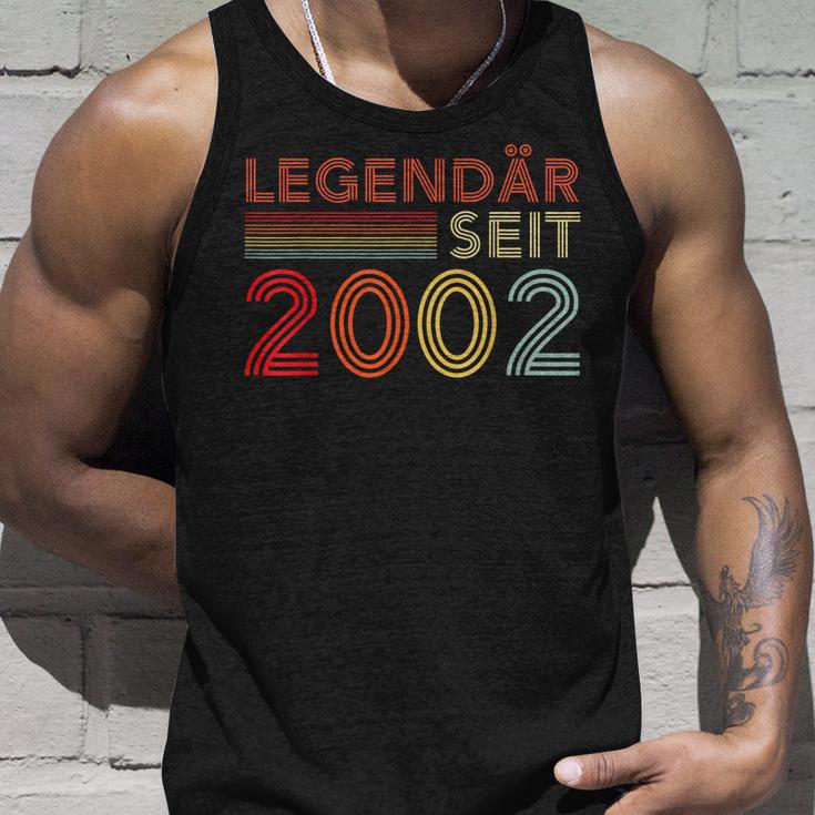 2002 Geburtstag Mann 20 Jahre Deko Lustig 20Er 20 Geburtstag Tank Top Geschenke für Ihn