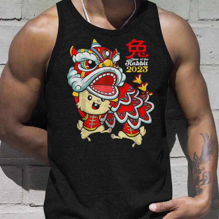 2023 Year Of The Rabbit Chinese New Year Zodiac Lunar Bunny Unisex Tank Top Gifts for Him
