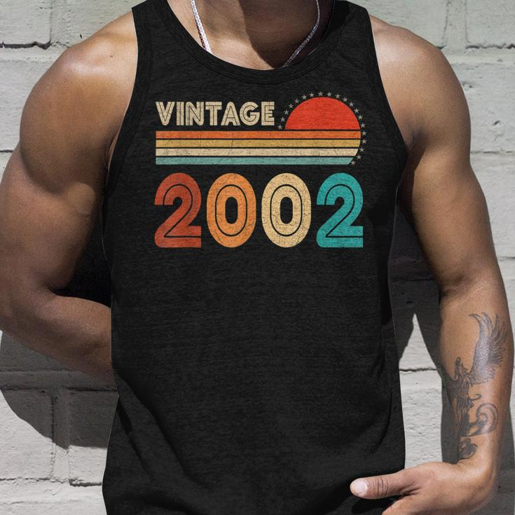 21 Year Old Vintage 2002 Limited Edition 21St Birthday Retro Unisex Tank Top Gifts for Him