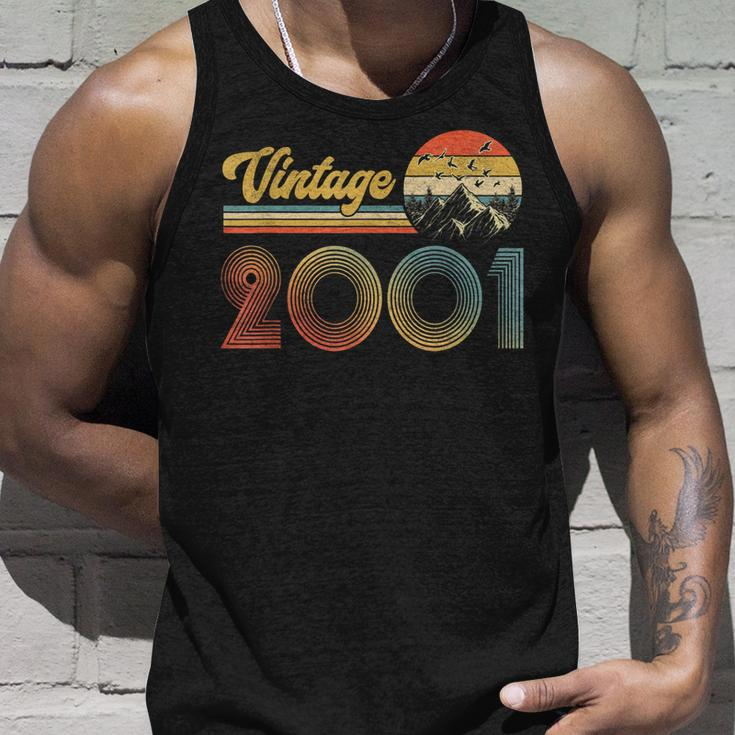 22 Year Old Gifts Vintage 2001 Limited Edition 22Nd Birthday V2 Unisex Tank Top Gifts for Him