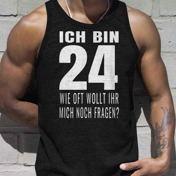 24 Geburtstag Geburtstagsgeschenk 24 Jahre Lustiges Geschenk Tank Top Geschenke für Ihn