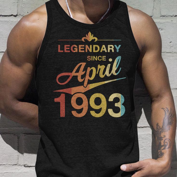 30 Geburtstag 30 Jahre Alt Legendär Seit April 1993 V4 Tank Top Geschenke für Ihn