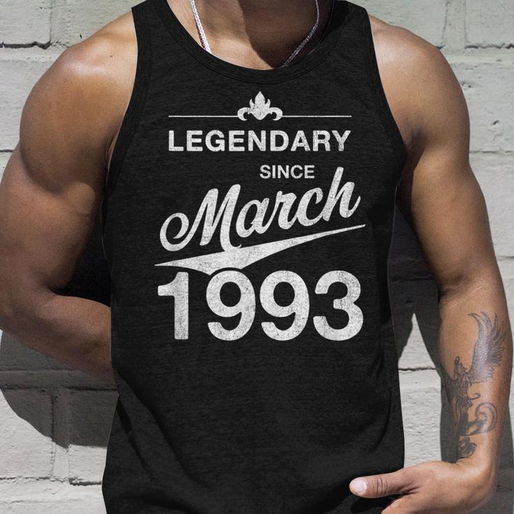 30 Geburtstag 30 Jahre Alt Legendär Seit März 1993 V5 Tank Top Geschenke für Ihn