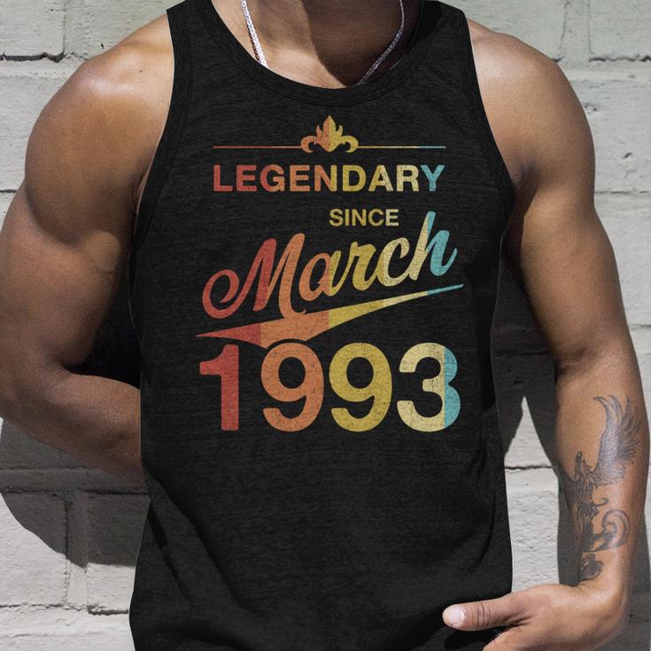 30 Geburtstag 30 Jahre Alt Legendär Seit März 1993 V7 Tank Top Geschenke für Ihn