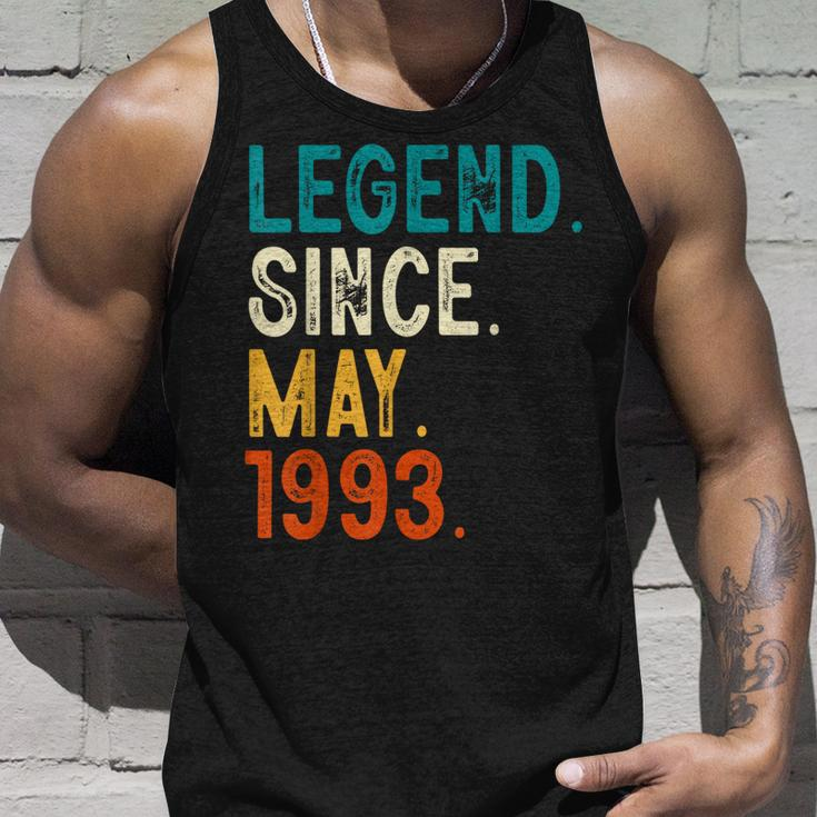 30 Year Old Legend Since May 1993 30Th Birthday Unisex Tank Top Gifts for Him