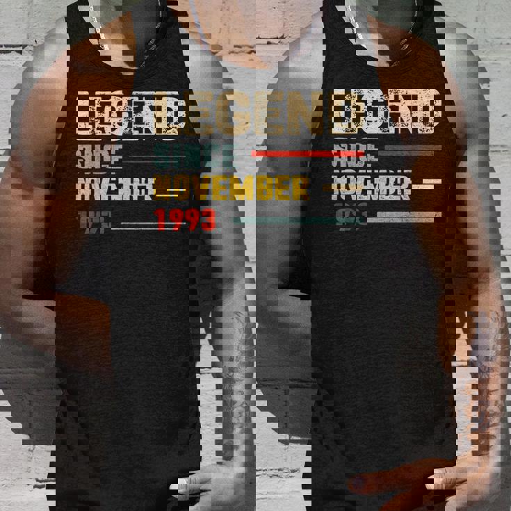 30 Years Old Gifts Legend Since November 1993 30Th Birthday Unisex Tank Top Gifts for Him 30 Years Old Gifts Legend Since November 1993 30Th Birthday Unisex Tank Top Gifts for Him