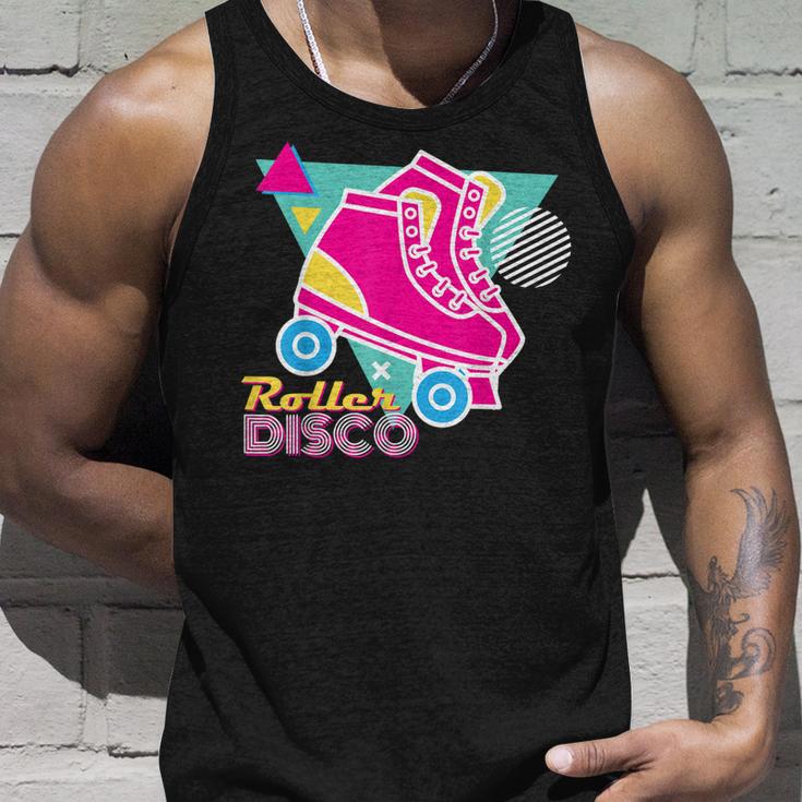 70Er 80Er Roller Disco Kostüm Outfit Party Herren Frauen Tank Top Geschenke für Ihn