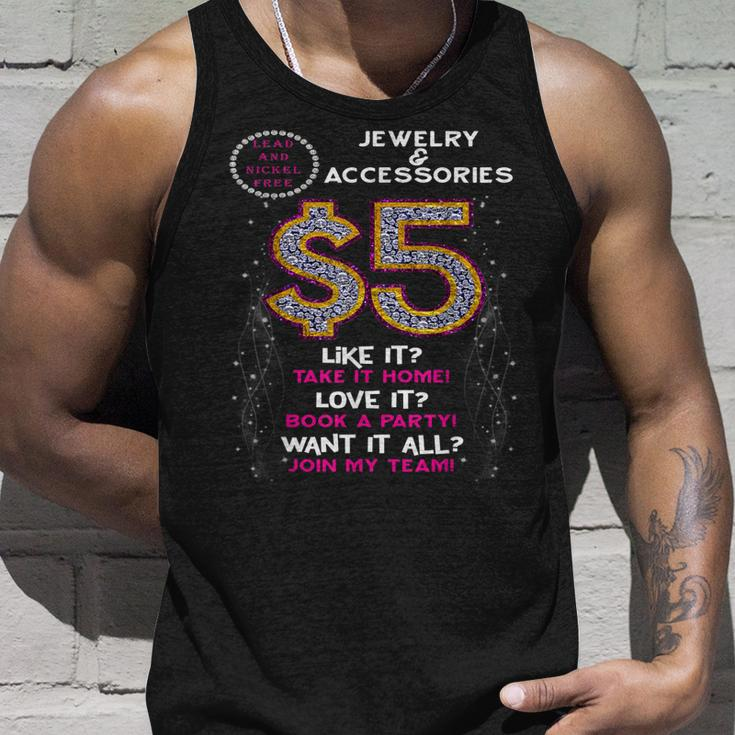 Accessories Supplies Jewelry Online Consultant Bling Unisex Tank Top Gifts for Him