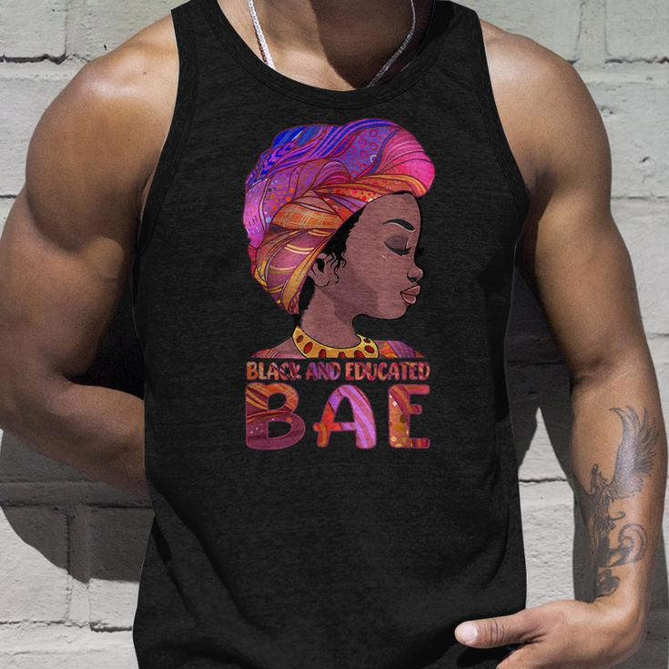 African Queen Girls Bae Black Educated Black History Month Unisex Tank Top Gifts for Him