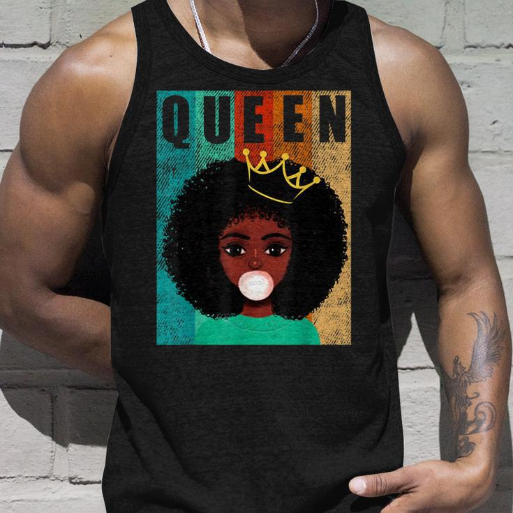 Afro Black Queen Ladies Empowerment Black History Month Unisex Tank Top Gifts for Him