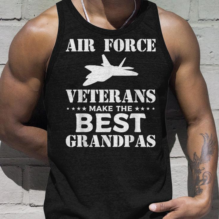 Air Force Veterans Make The Best Grandpas Veteran Grandpa Unisex Tank Top Gifts for Him