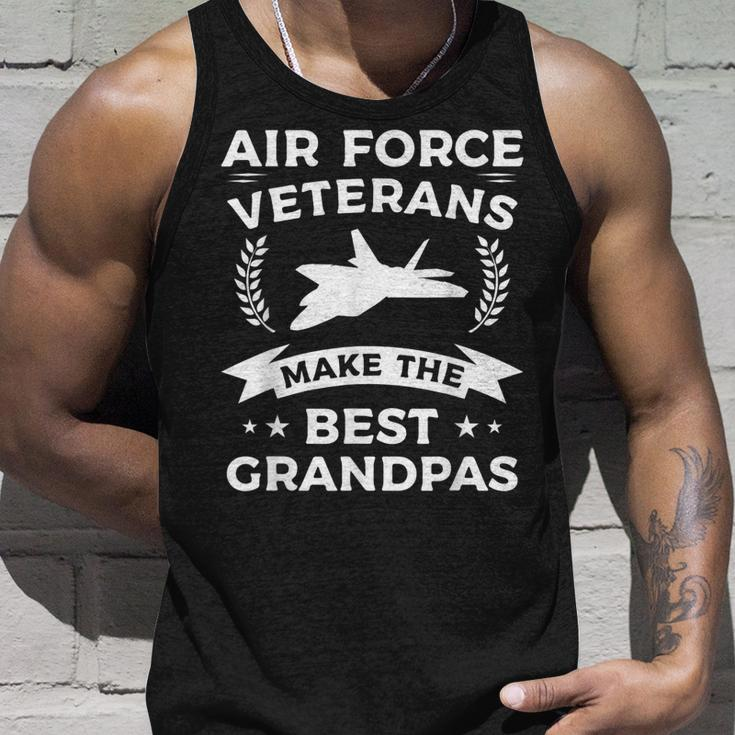Air Force Veterans Make The Best Grandpas Veteran Grandpa V2 Unisex Tank Top Gifts for Him