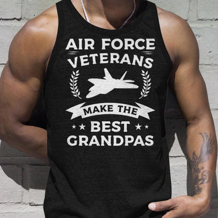 Air Force Veterans Make The Best Grandpas Veteran Grandpa V4 Unisex Tank Top Gifts for Him