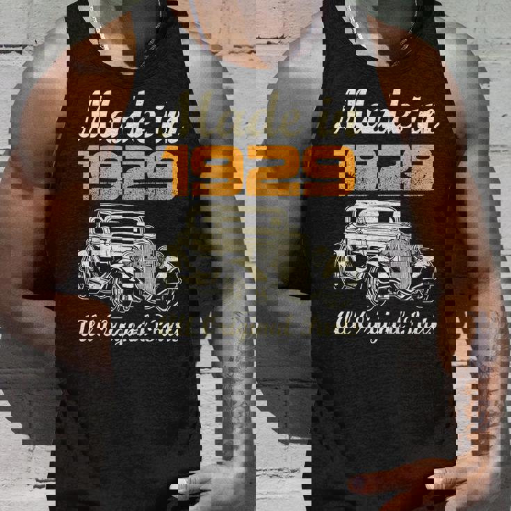 All Original Parts Made In 1929 90Th Birthday Gift Unisex Tank Top Gifts for Him
