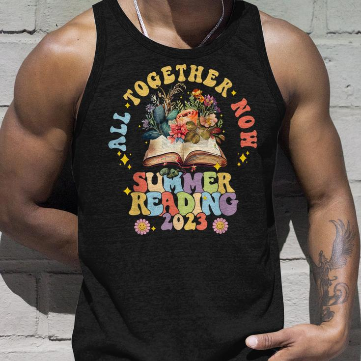 All Together Now Summer Reading 2023Summer Reading Programs Unisex Tank Top Gifts for Him