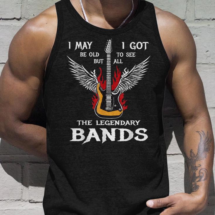 Alt aber mit legendären Bands Unisex TankTop, Cool für Musikfans Geschenke für Ihn