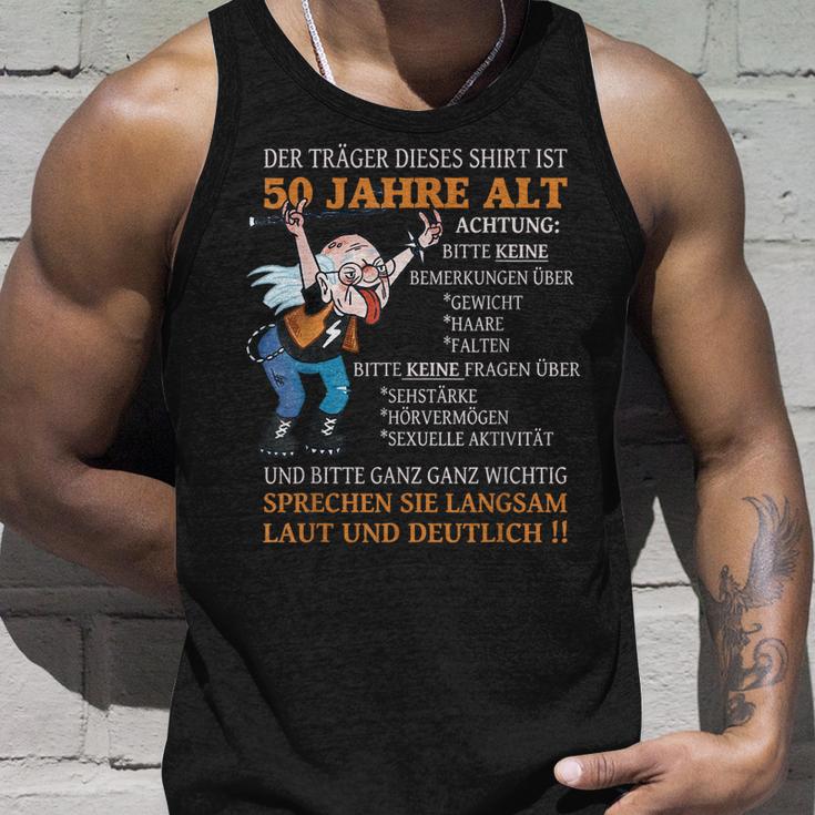 Alter Sack Der Träger Ist 50 Geburtstag Ü50er Frauen Männer Tank Top Geschenke für Ihn