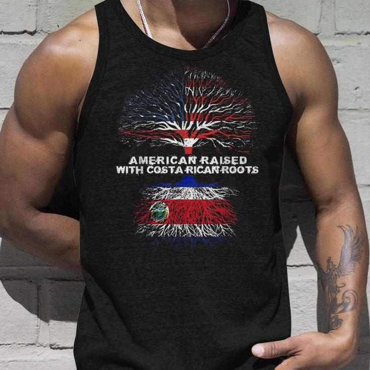 American Raised With Costa Rican Roots Costa Rica Unisex Tank Top Gifts for Him