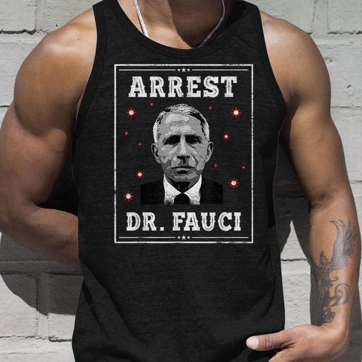 Arrest Fauci - Anti Fauci - Patriotic Defund Dr Fauci Unisex Tank Top Gifts for Him