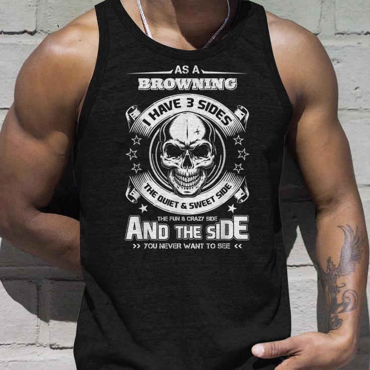 As A Browning Ive 3 Sides Only Met About 3 Or 4 People Thin Unisex Tank Top Gifts for Him