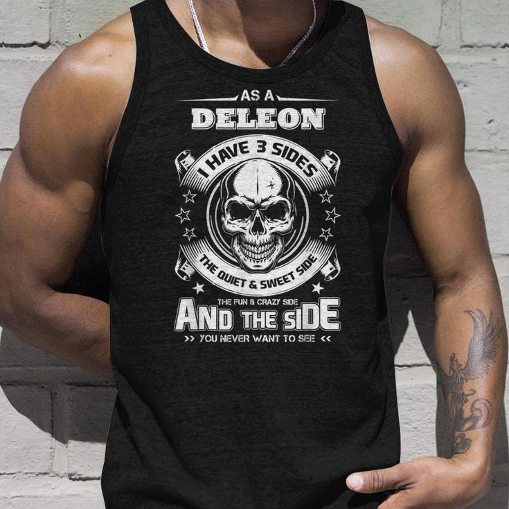 As A Deleon Ive 3 Sides Only Met About 4 People Unisex Tank Top Gifts for Him