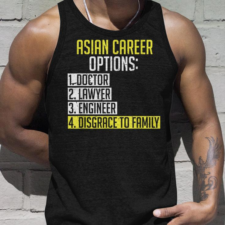 Asian Career Options Asian Parents Funny Asian Student Unisex Tank Top Gifts for Him
