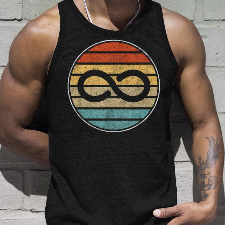 Autism Rights Retro Vintage Infinity – Autism Awareness Unisex Tank Top Gifts for Him