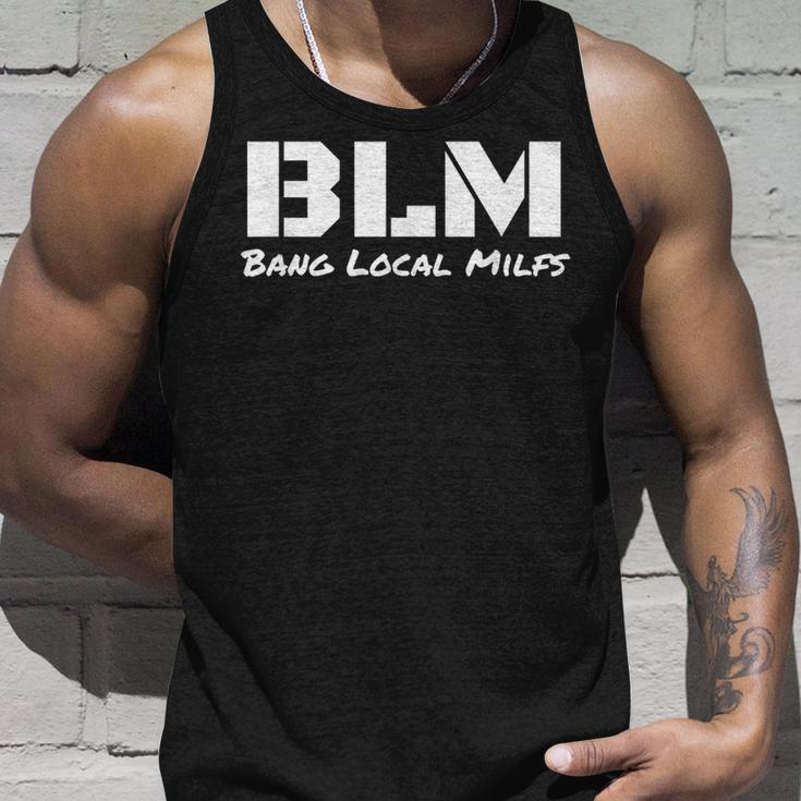 B L M Bang Local Milfs Unisex Tank Top Gifts for Him