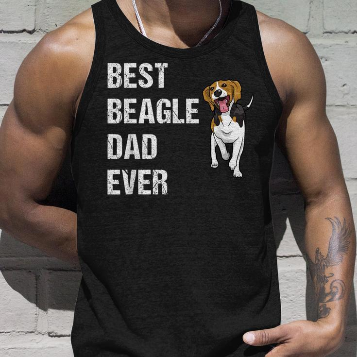 Beagle Best Beagle Dad Ever Unisex Tank Top Gifts for Him