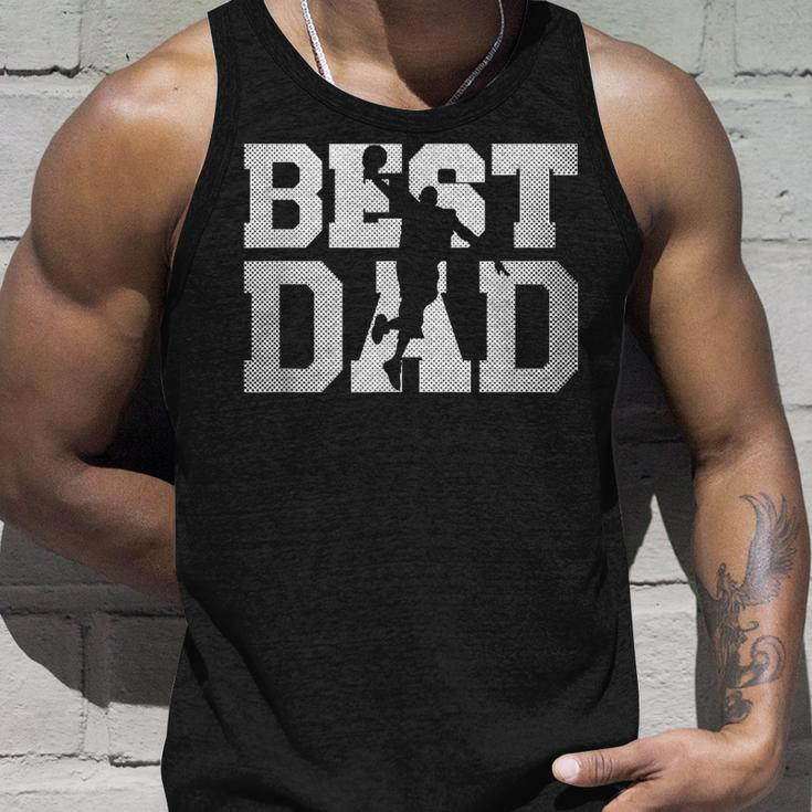 Best Basketball Dad Funny Fathers Day Vintage Men Sports Unisex Tank Top Gifts for Him