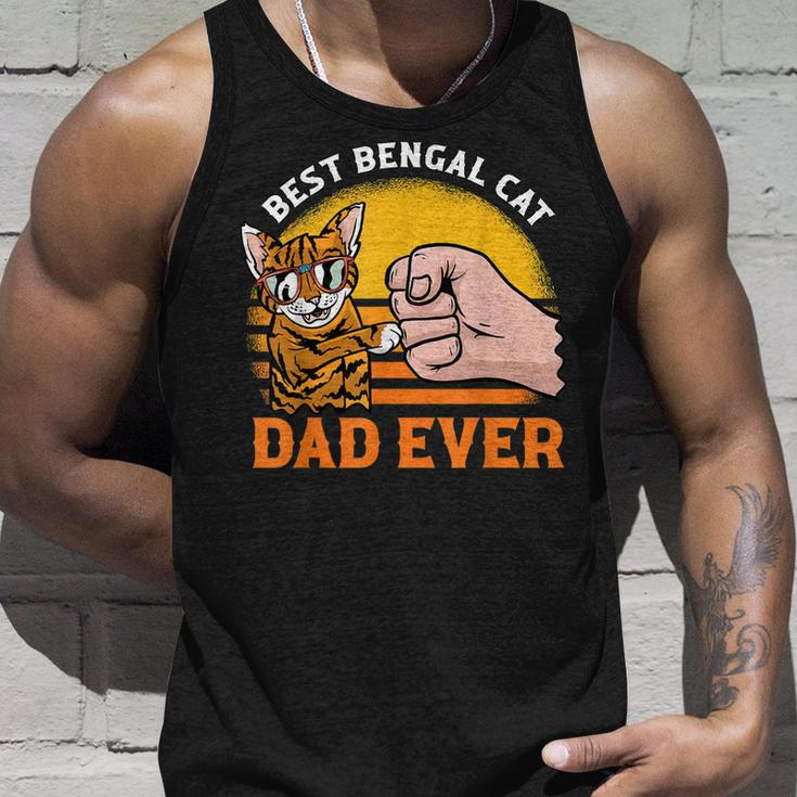 Best Bengal Cat Dad Ever Tank Top Geschenke für Ihn