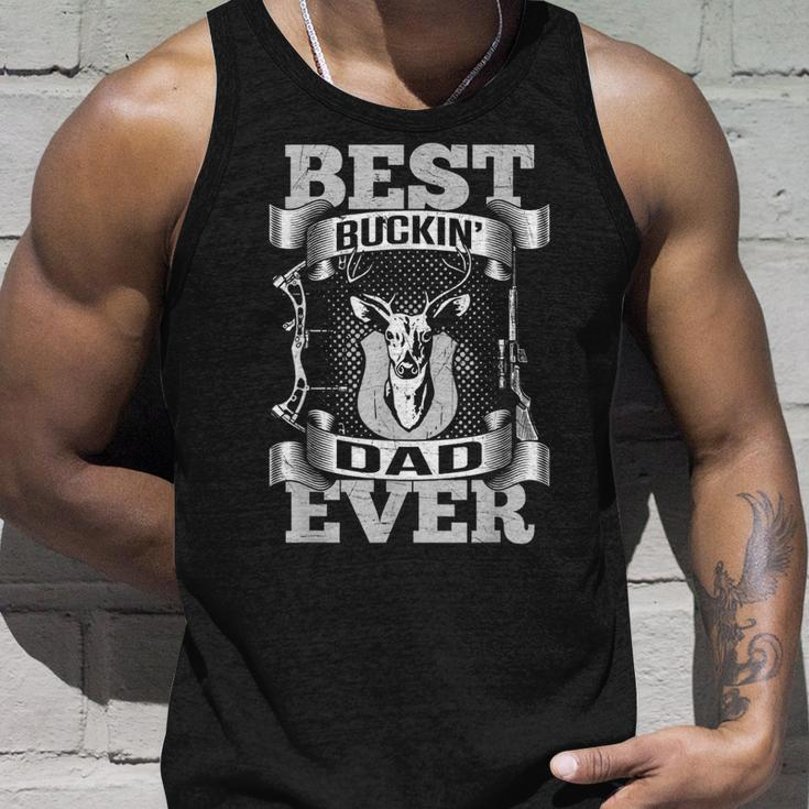 Best Buckin Dad Ever For Dads Unisex Tank Top Gifts for Him