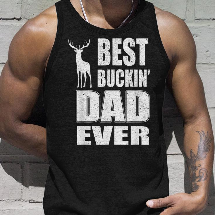 Best Buckin Dad Ever For Deer Hunting Fathers Day Gift V2 Unisex Tank Top Gifts for Him