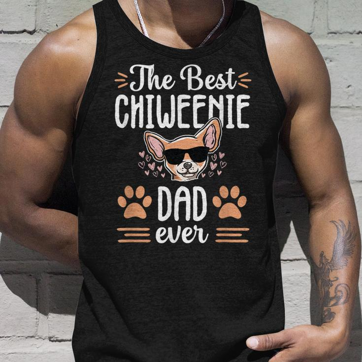 Best Chiweenie Dad Cute Dog Puppy Owner Love Lover Gift Men Unisex Tank Top Gifts for Him