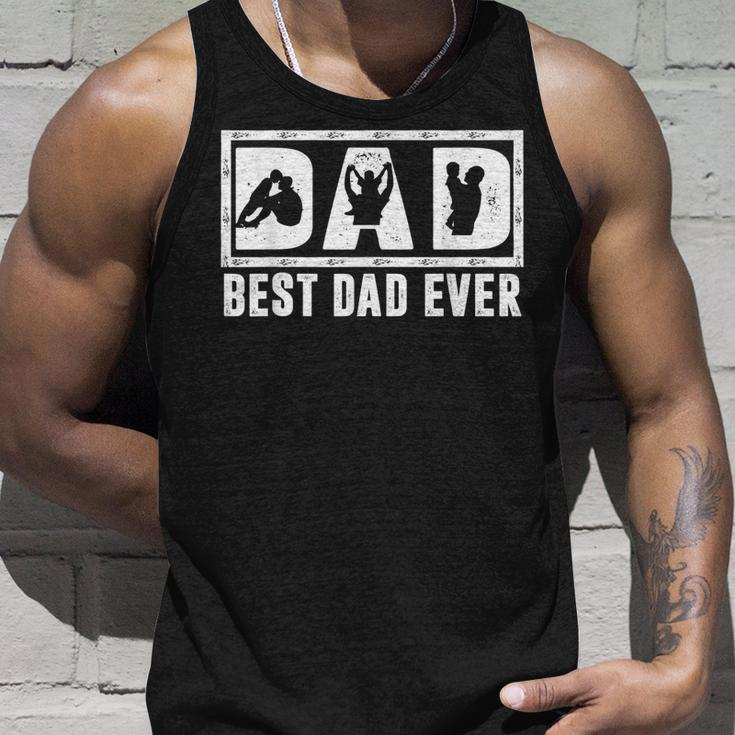 Mens Best Dad Ever Shirts Daddy And Son Fathers Day From Son Tank Top Gifts for Him