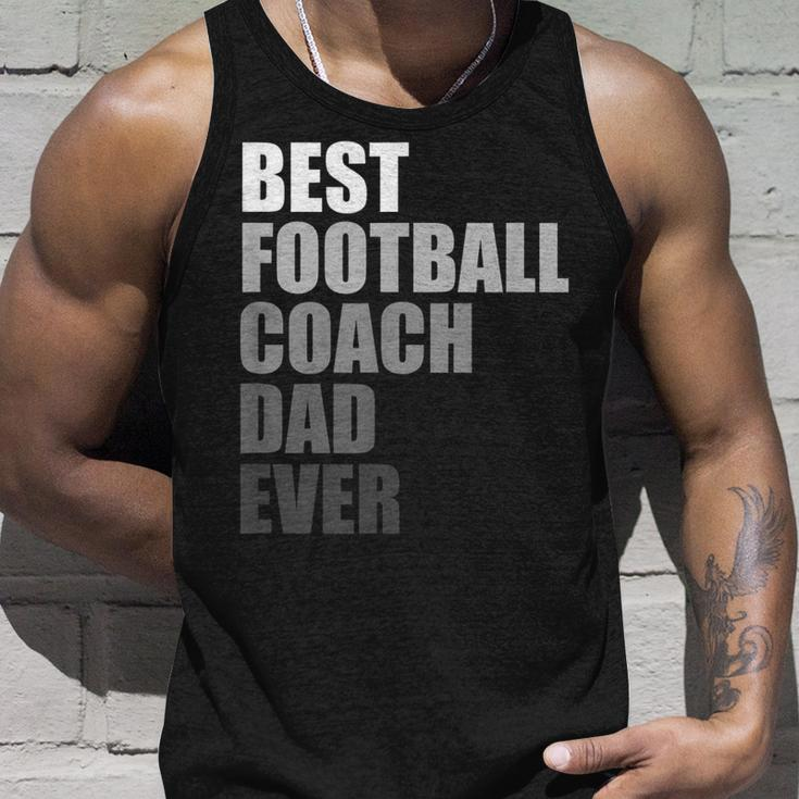 Best Football Coach Dad Ever Football Coach Gift For Mens Unisex Tank Top Gifts for Him