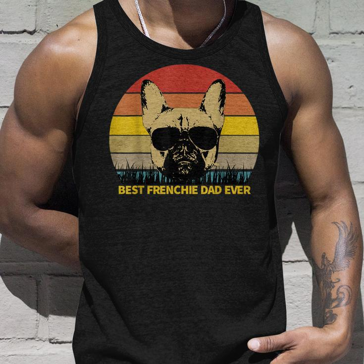Best Frenchie Dad Ever French Bulldog Dog Lover Tank Top Gifts for Him