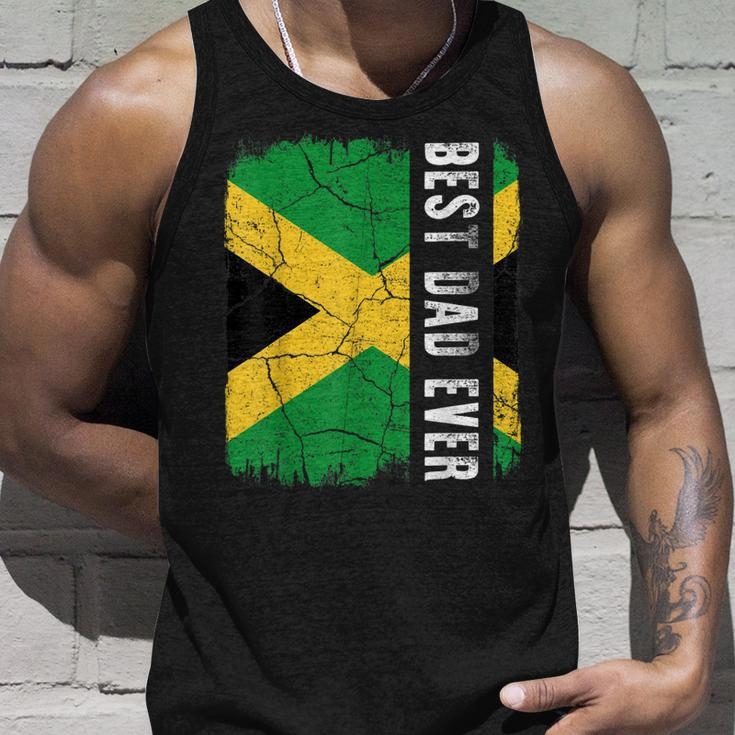 Best Jamaican Dad Ever Jamaica Daddy Fathers Day Gift Unisex Tank Top Gifts for Him