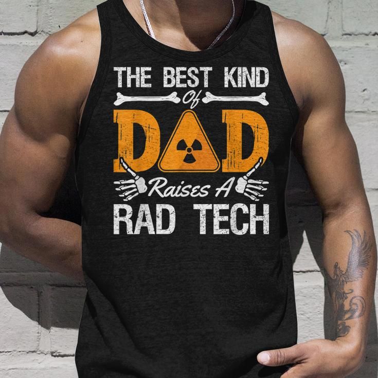 The Best Kind Dad Raises A Rad Tech Xray Rad Techs Radiology Tank Top Gifts for Him