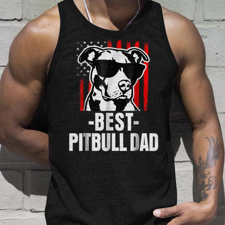 Best Pitbull Dad Mens American Pit Bull Tank Top Gifts for Him