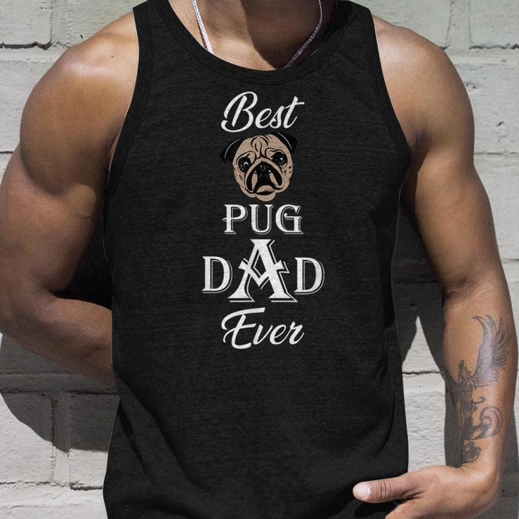 Best Pug Dad Ever Fathers Day For Pug Lovers Tank Top Gifts for Him