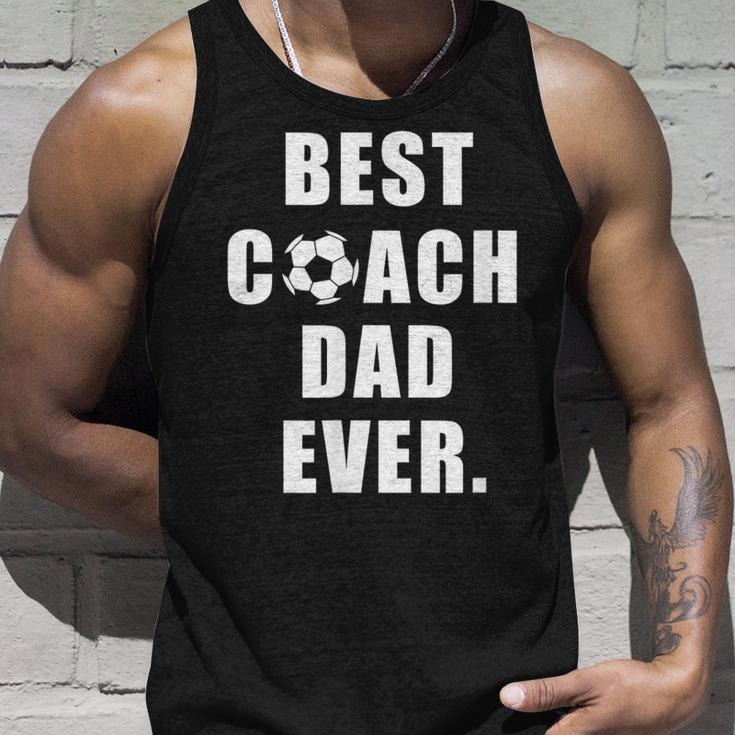 Best Soccer Coach Dad Ever Coach Gift For Mens Unisex Tank Top Gifts for Him