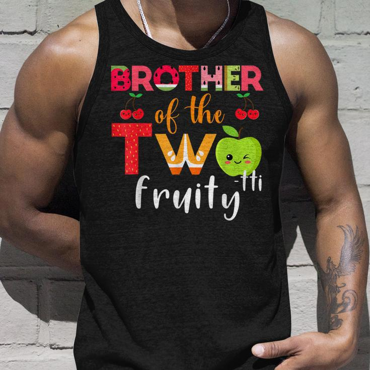 Brother Of The Twotti Frutti 2Nd Birthday Party Fruit Themed Tank Top Gifts for Him