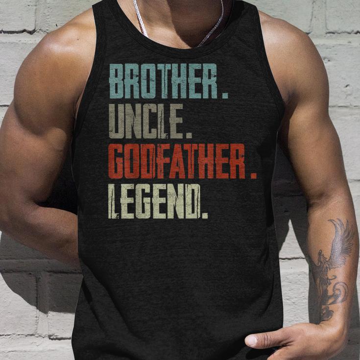 Bruder Onkel Patenvater Legende Onkel Geburtstag Tank Top Geschenke für Ihn