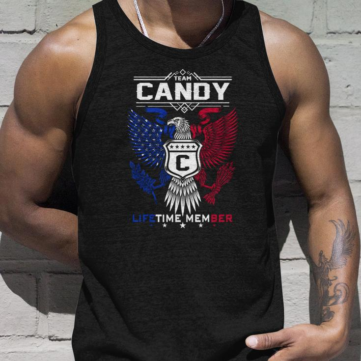 Candy Name - Candy Eagle Lifetime Member G Unisex Tank Top Gifts for Him