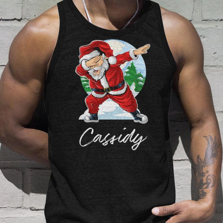 Cassidy Name Gift Santa Cassidy Unisex Tank Top Gifts for Him