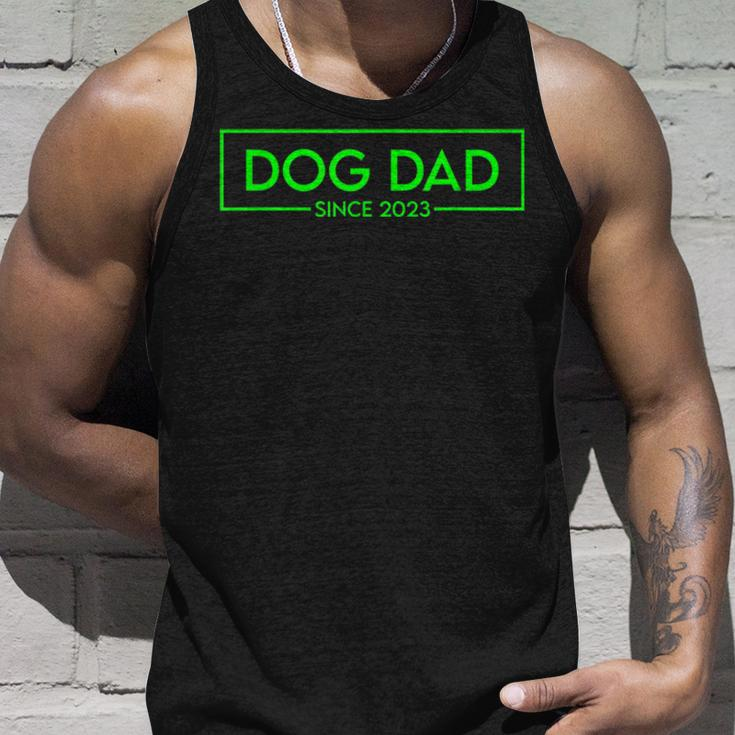 Cat Dad Since 2023 Promoted To Cat Dad V2 Unisex Tank Top Gifts for Him
