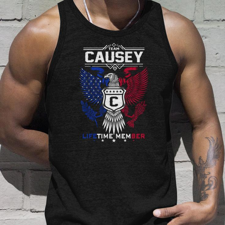 Causey Name - Causey Eagle Lifetime Member Unisex Tank Top Gifts for Him