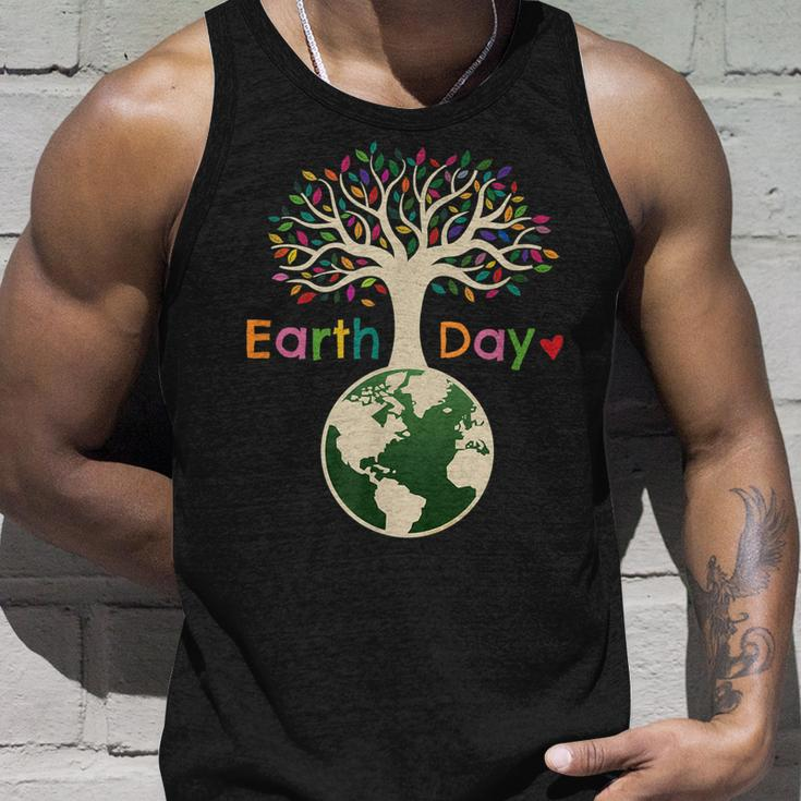 Celebrate Earth Day Colorful Tree - Earth Day Unisex Tank Top Gifts for Him