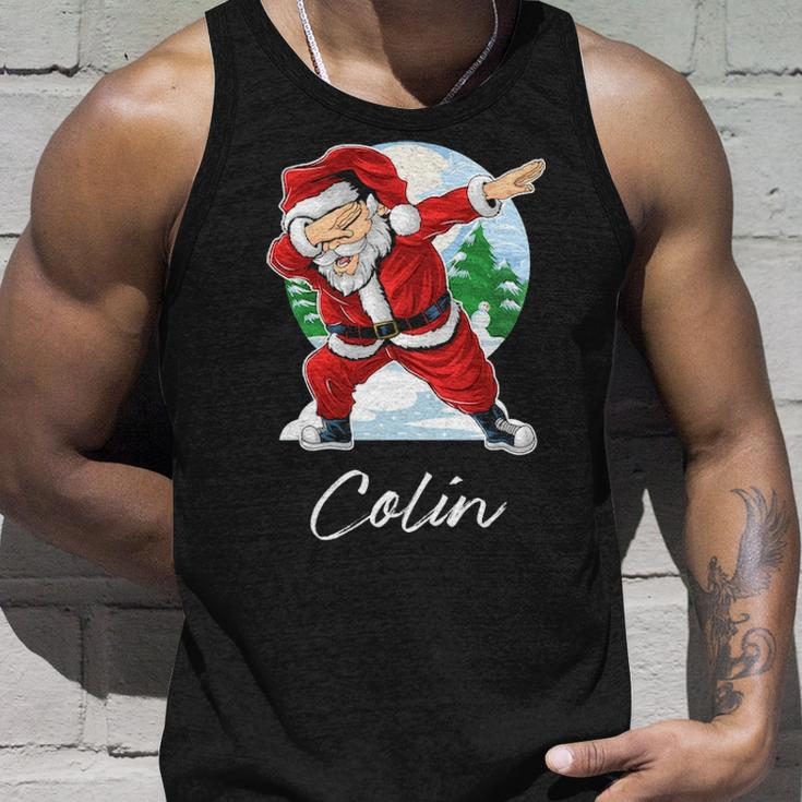 Colin Name Gift Santa Colin Unisex Tank Top Gifts for Him